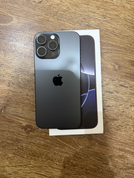 Продается Iphone 16 Pro Max 256GB Black в отличном состоянии