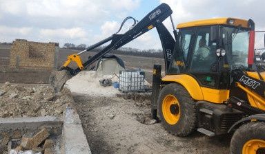услуги экскаватора погрузчика