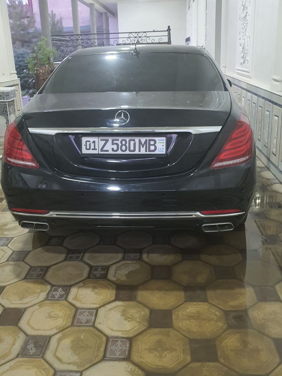 Mersedes benz 222 qilingan