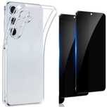 Samsung S25 FE / S25 EDGE - Husa Slim Silicon Clara + Folie Sticla