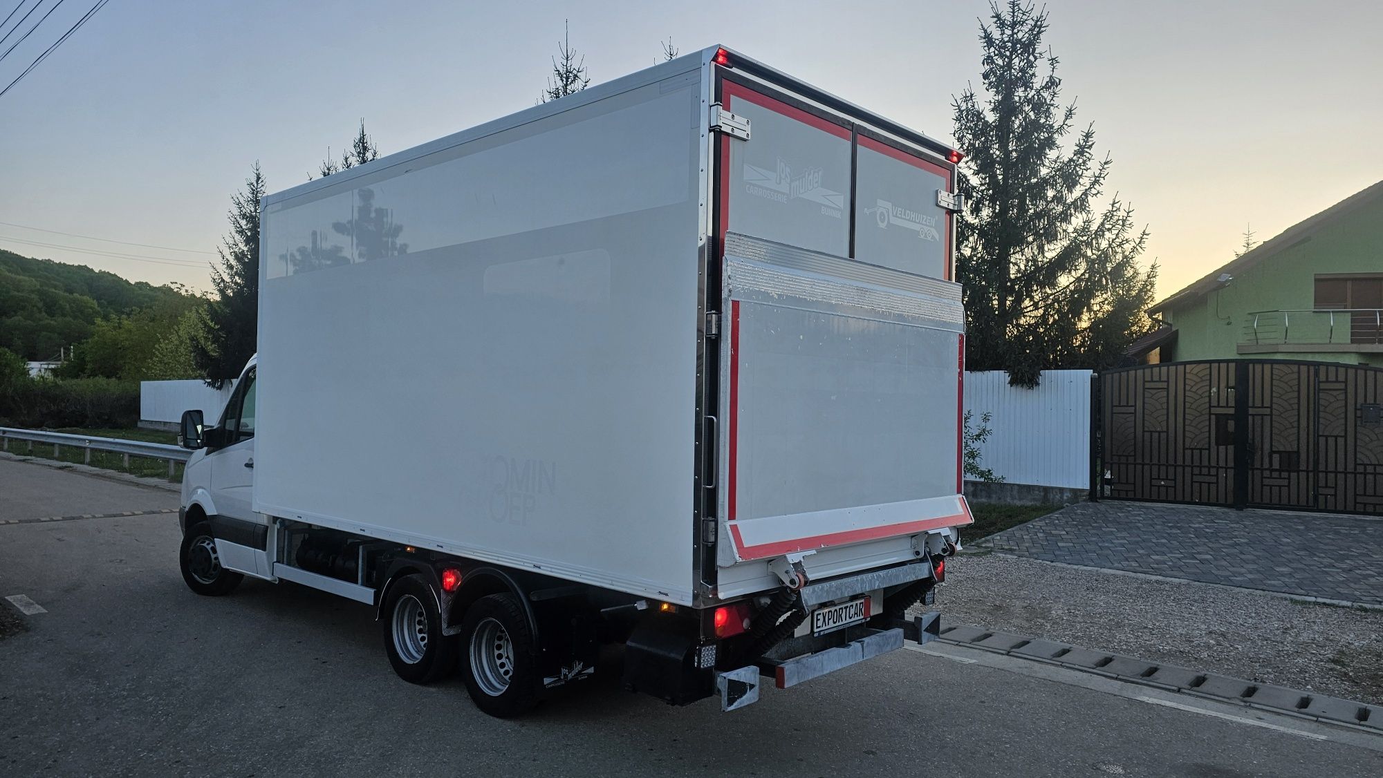 Ansamblu Frigorific VW Crafter + Remorca Dublu / 8 Tone / Lift 1 Tona