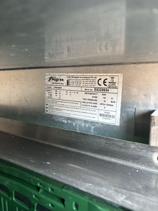 Frigider profesional dublu