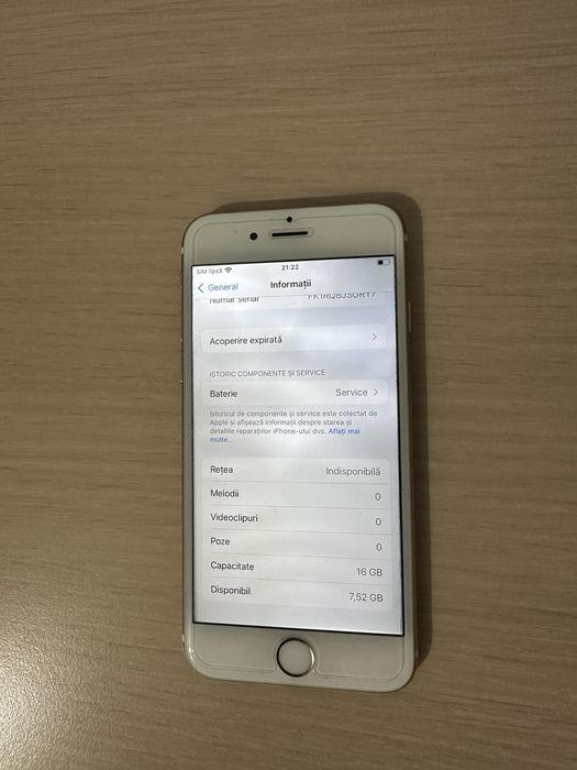 Telefon Apple iPhone 6s 16GB Gold Neverlocked Accesorii Incluse