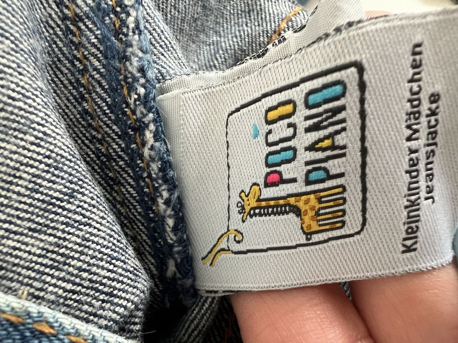 Дънково яке за момиче размер 86/92