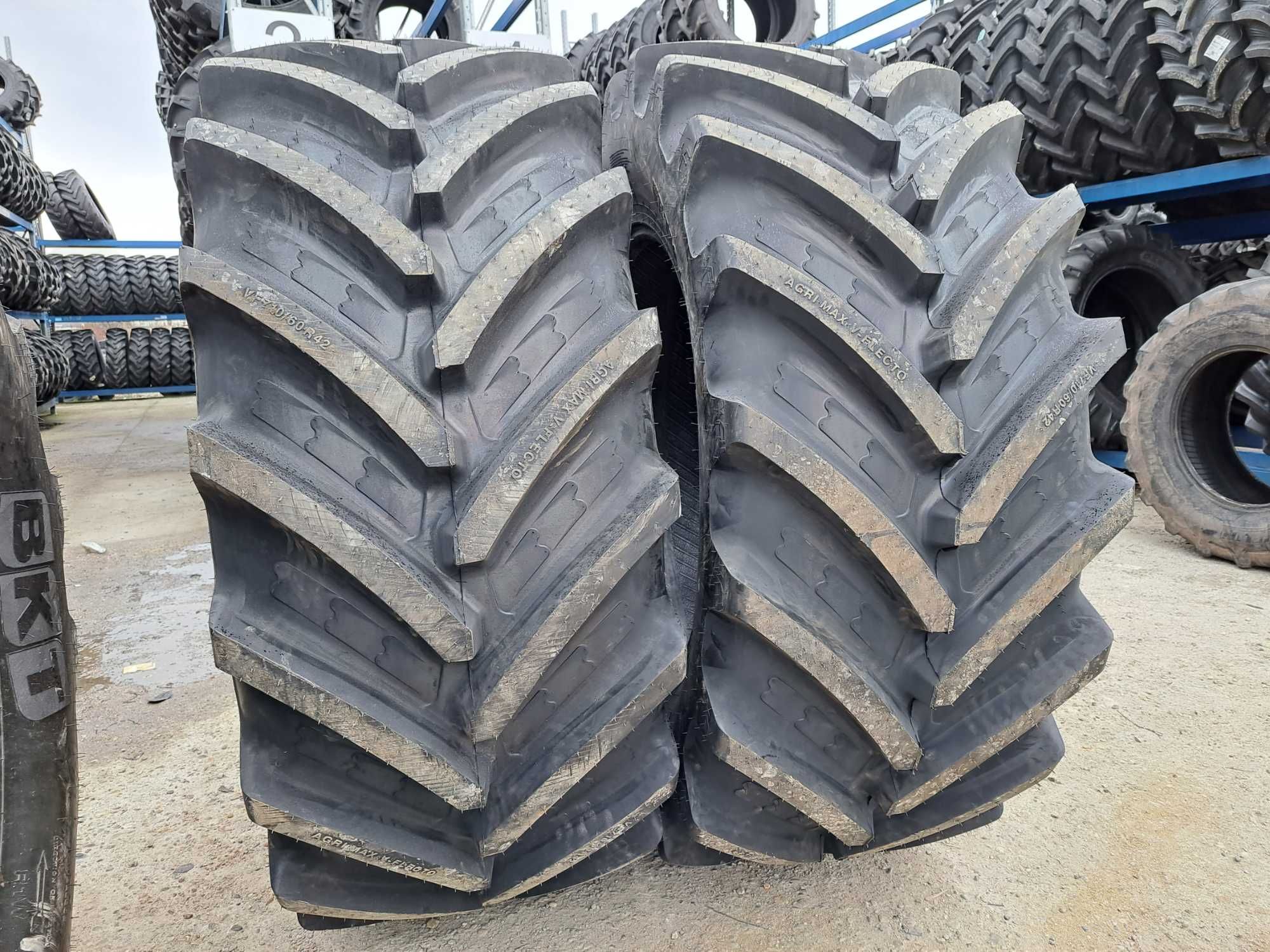 Anvelope noi VF 710/60 R42 BKT V-FLECTO cauciucuri PREMIUM FENDT, CASE