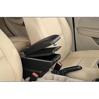 Подлакътник за автомобил с поставка за чаши и пепелник и 7 USB порта,