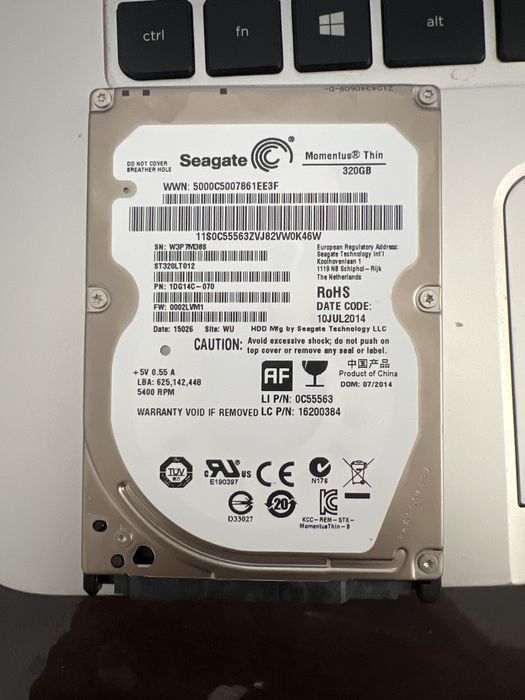 Жесткий диск Seagate 320gb