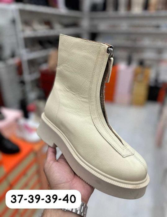 Новые ботинки кожаные