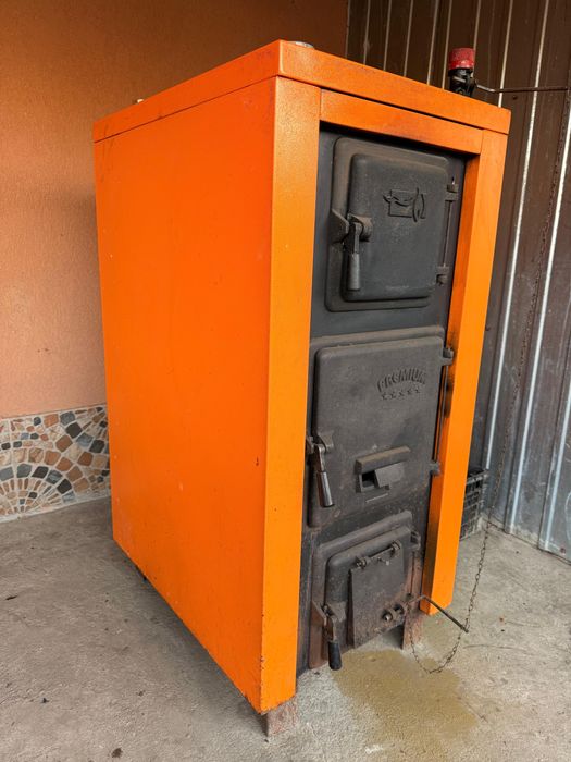 Centrala pe lemne Premium 35 kw impecabila!