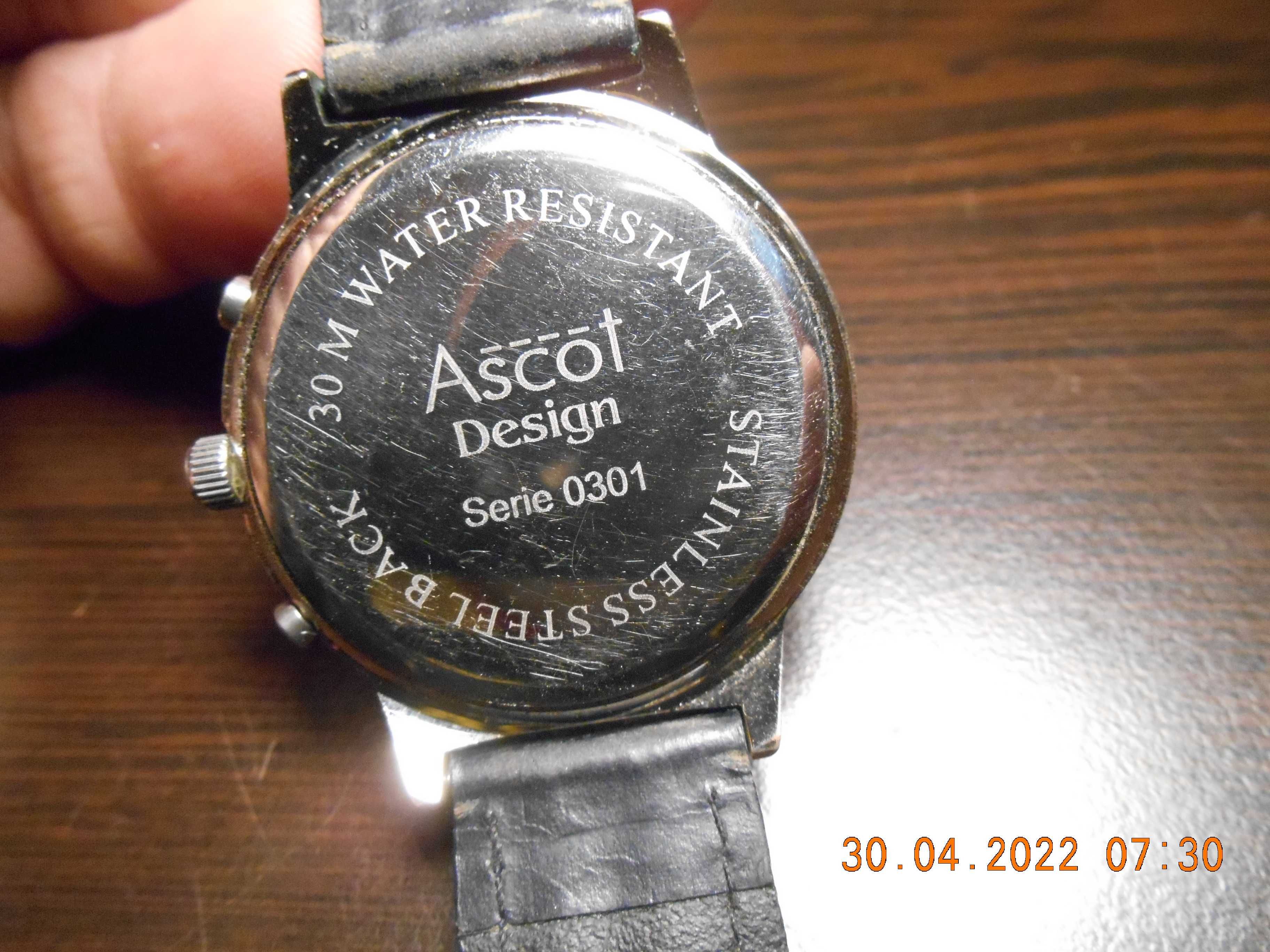 Ascot chronograph japan movement DB57b