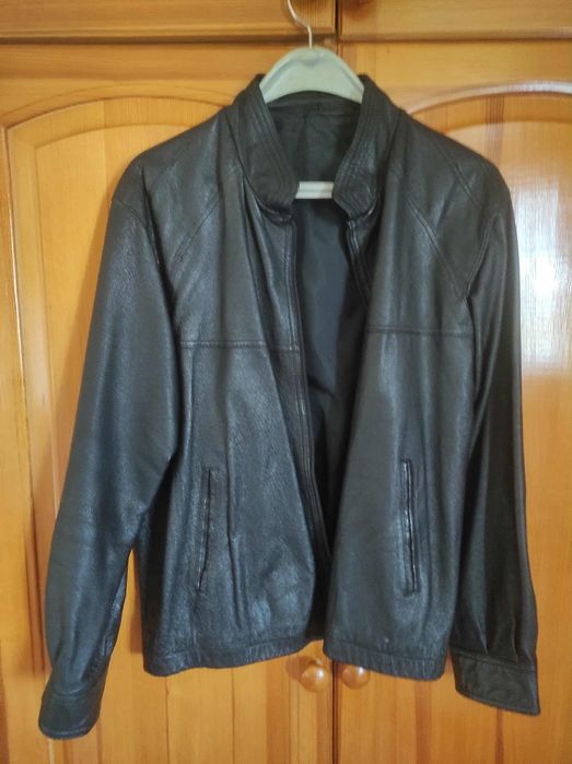 Яке от естествена кожа