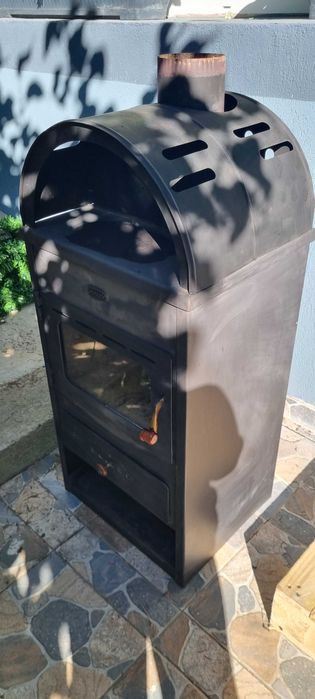 Vand semineu Prity 9kW cu plita