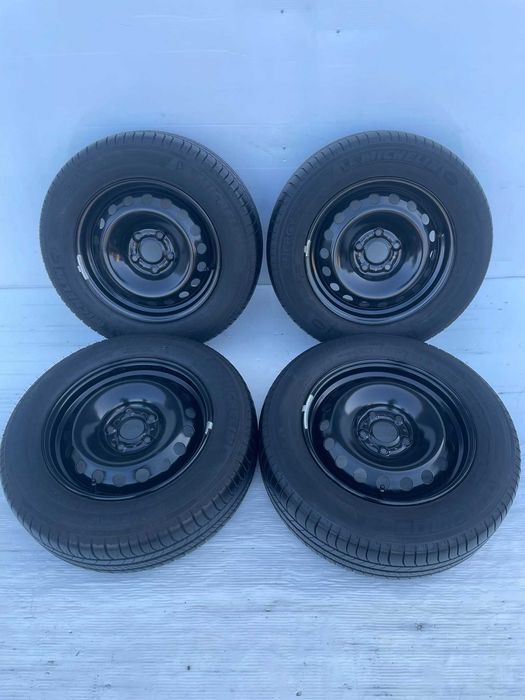 Jante cu anvelope vara Michelin 195 65 R15 Renault Kangoo Citan 5x108