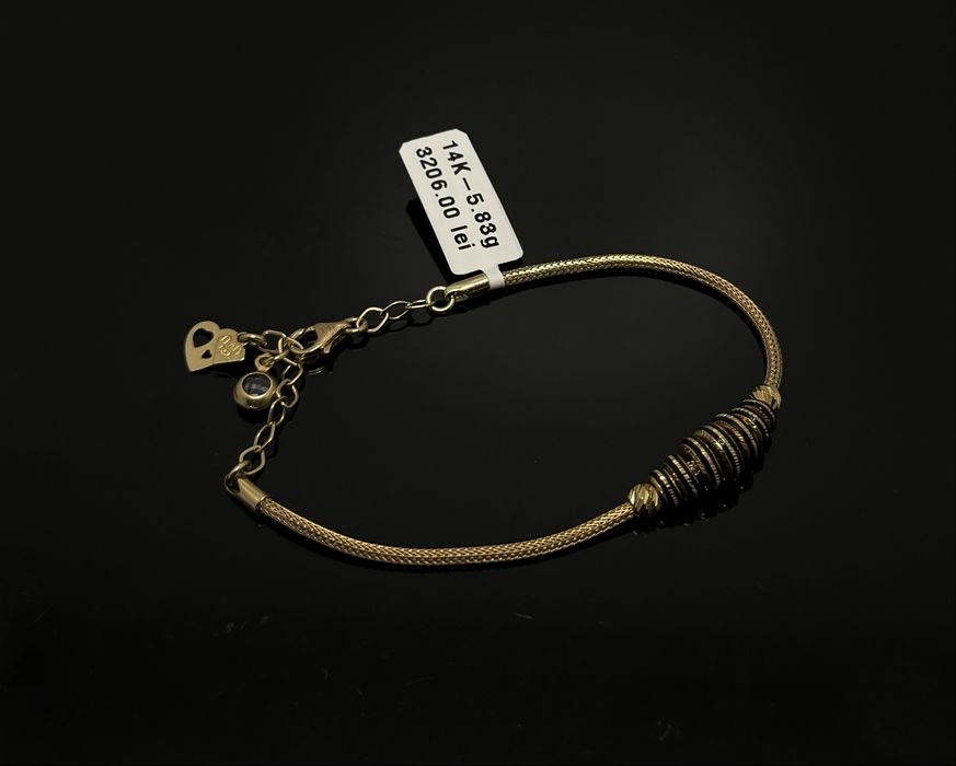 Bijuteria Royal bratara din aur 14k 5.83 gr