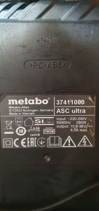 Set Metabo SSW 18 LTX 300 BL  și Metabo SSW 400 LTX BL