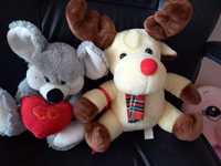 Плюшени играчки - елен и мишка