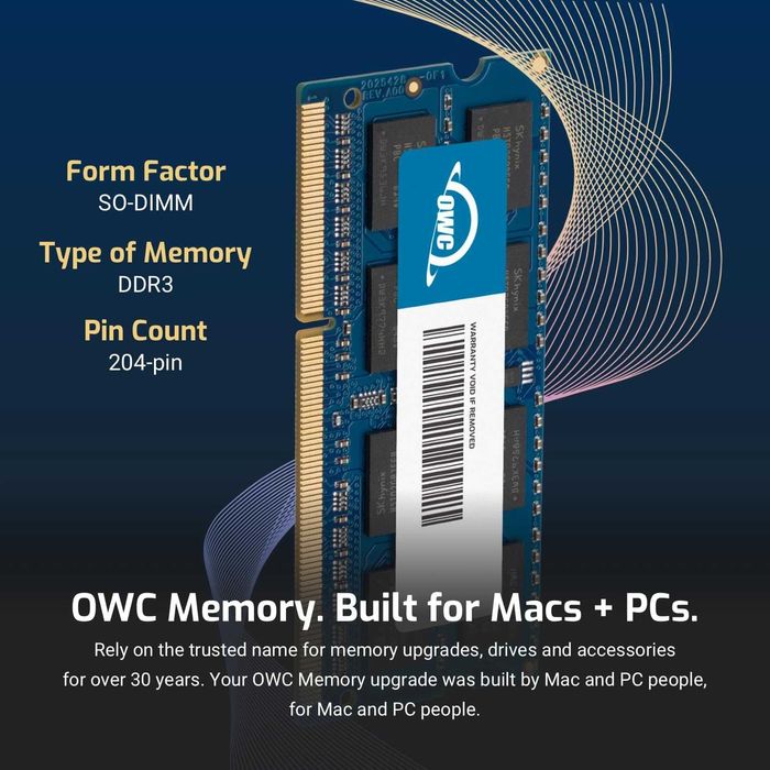 Memorie RAM OWC 16GB (2x8GB) DDR3 1866MHz SO-DIMM, 2 ani garanție