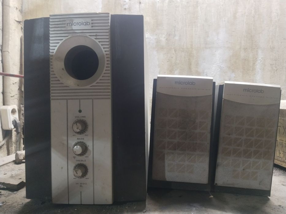 Продам саббуфер с колонками для компьютера