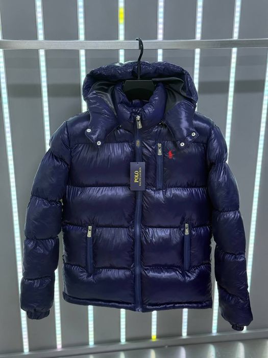 Geaca albastră polo