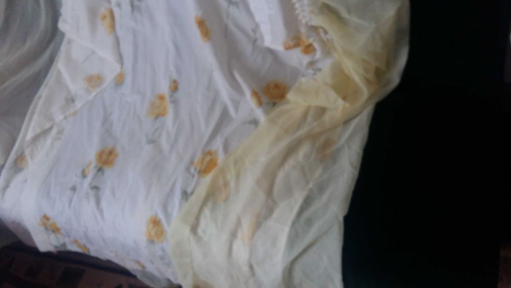 Perdele crem galbui voal perdea si material dublură de perdea 160h s