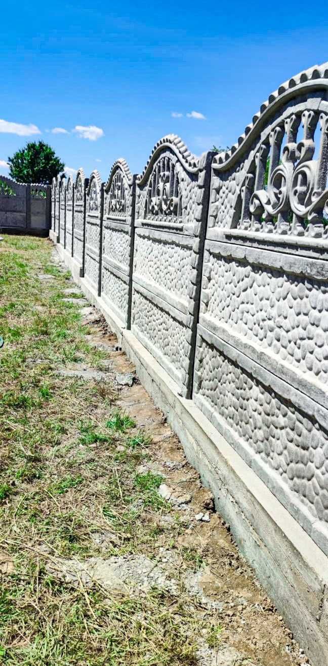 Garduri ornamentale de beton armat, Transport gratuit in toata Romania