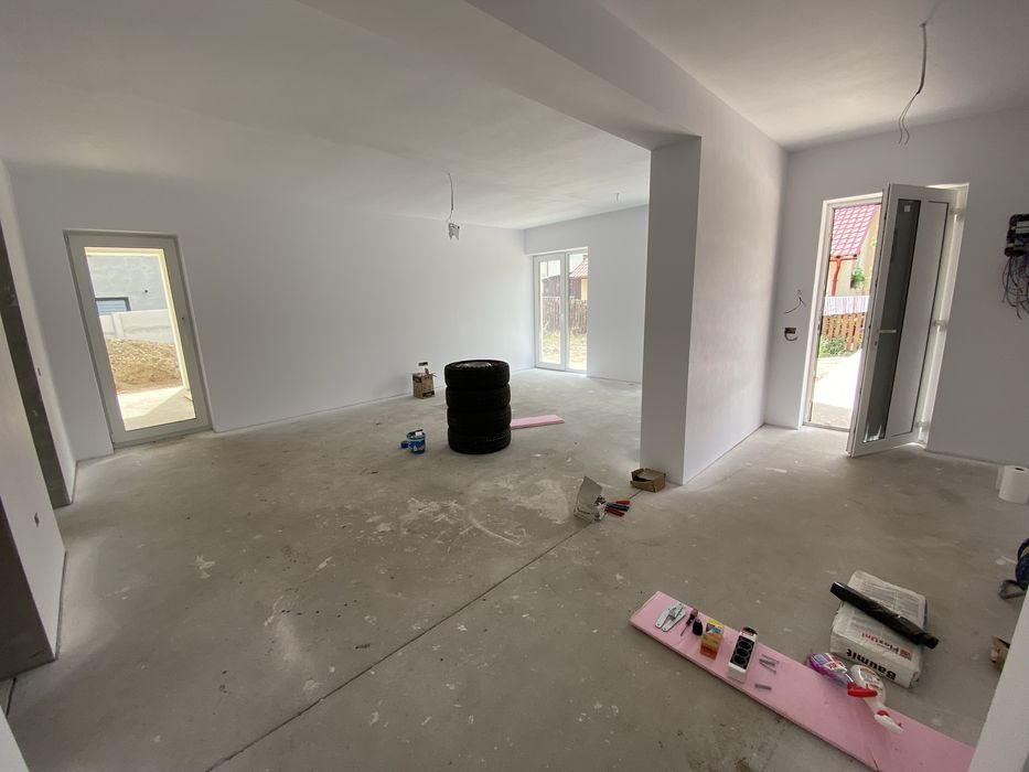 Casa individuala parter proiect deosebit teren 500 mp,  116 mp utili