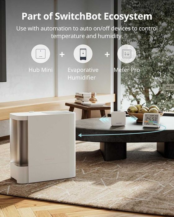 SwitchBot Meter Pro Смарт термометър хигрометър с Hub и външен датчик