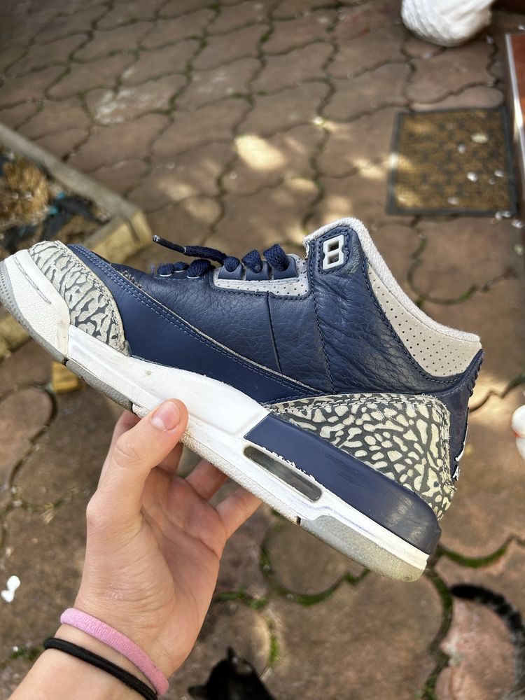Jordan 3 bleumarin