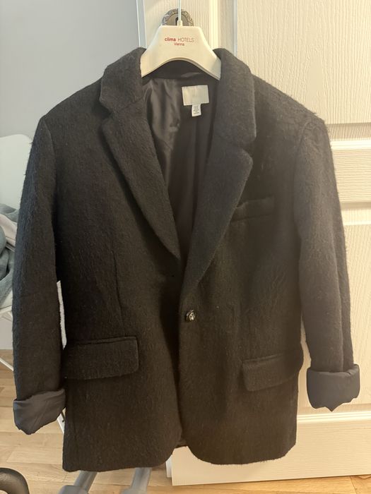 Вълнен блейзър H&M oversize