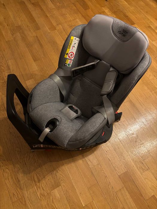 Scaun auto BRITAX ROMER Dualfix M I-SIZE, Isofix, 0 - 18kg, gri