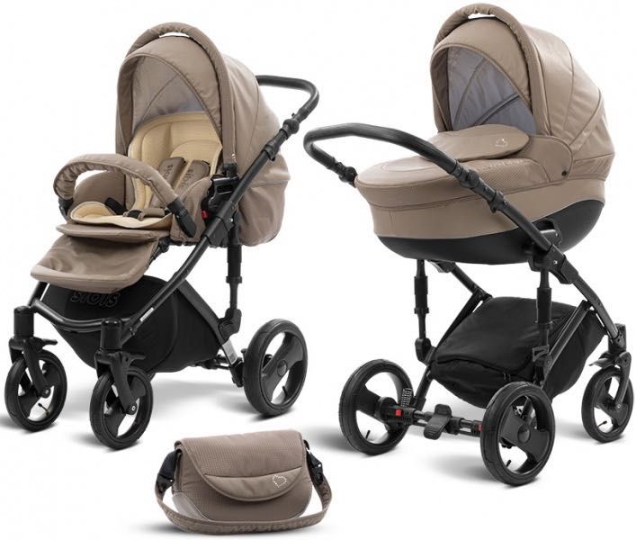 Детская коляска 2в1 Rudis Sibis Swarovski