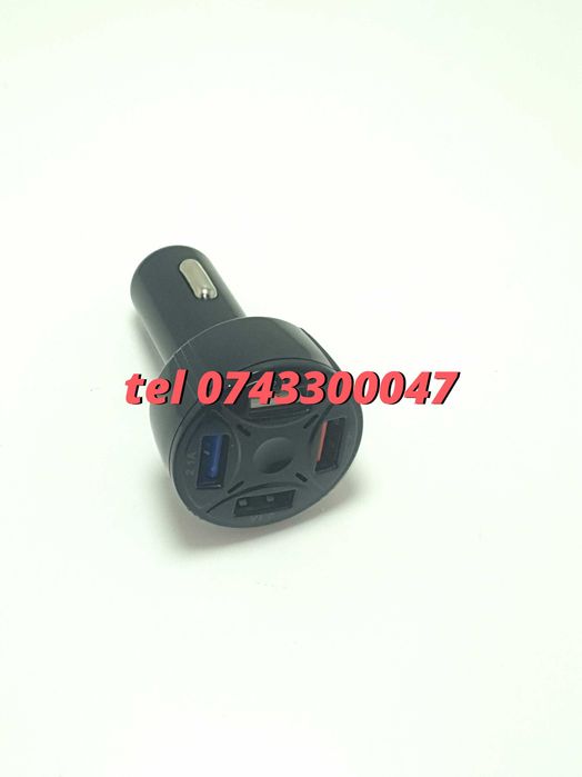 Superfastcharge Incarcator Auto Cu Patru Porturi Usb Partycharge