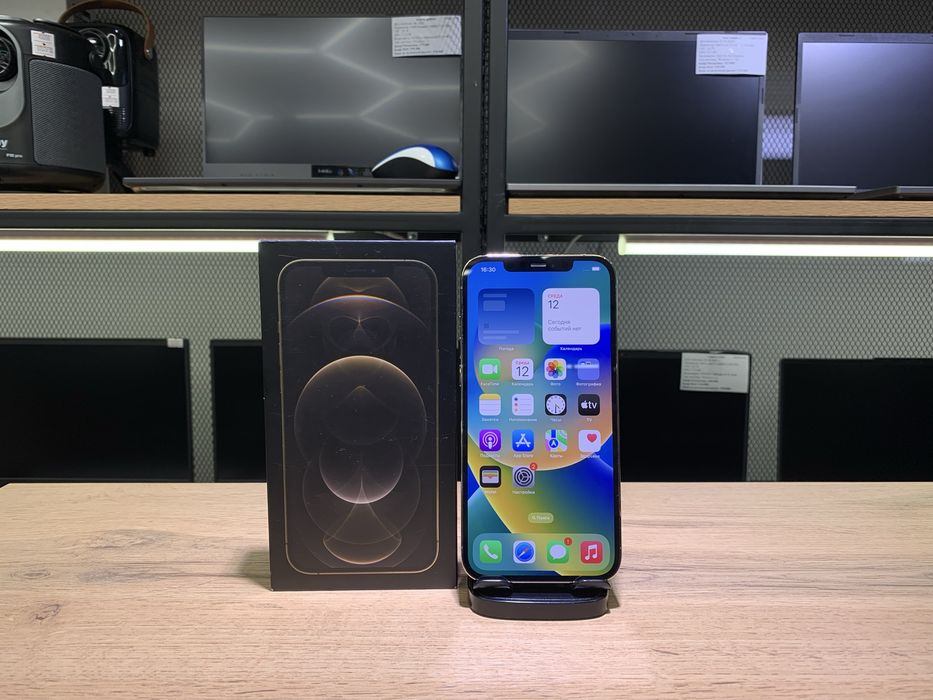 iPhone 12 Pro Max, 128 GB, Gold, АКБ80%, 777/А10