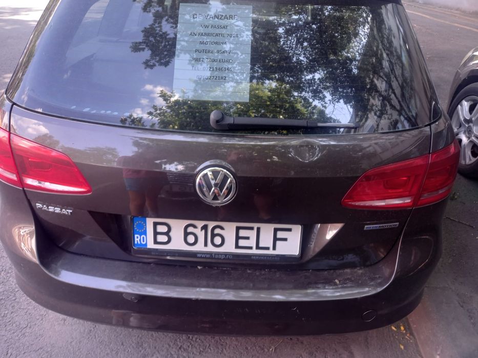 Vand  volswagen  passat