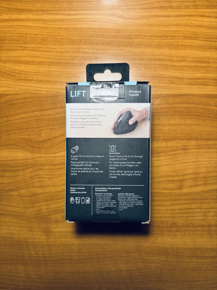 Mouse Logitech Lift Vertical Ergonomic