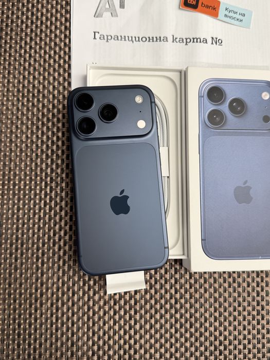 НОВ! 512Gb *ЛИЗИНГ* iPhone 17 Pro Deep Blue Гаранция