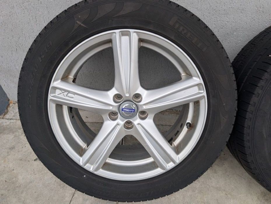 Jante VULCANIS 19" Volvo XC90 XC70 anvelope 255/50 R19 Pirelli 30635721 / 30635722