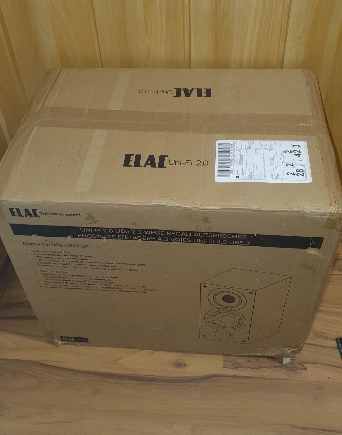 ELAC Uni-Fi UB52 - чисто нови