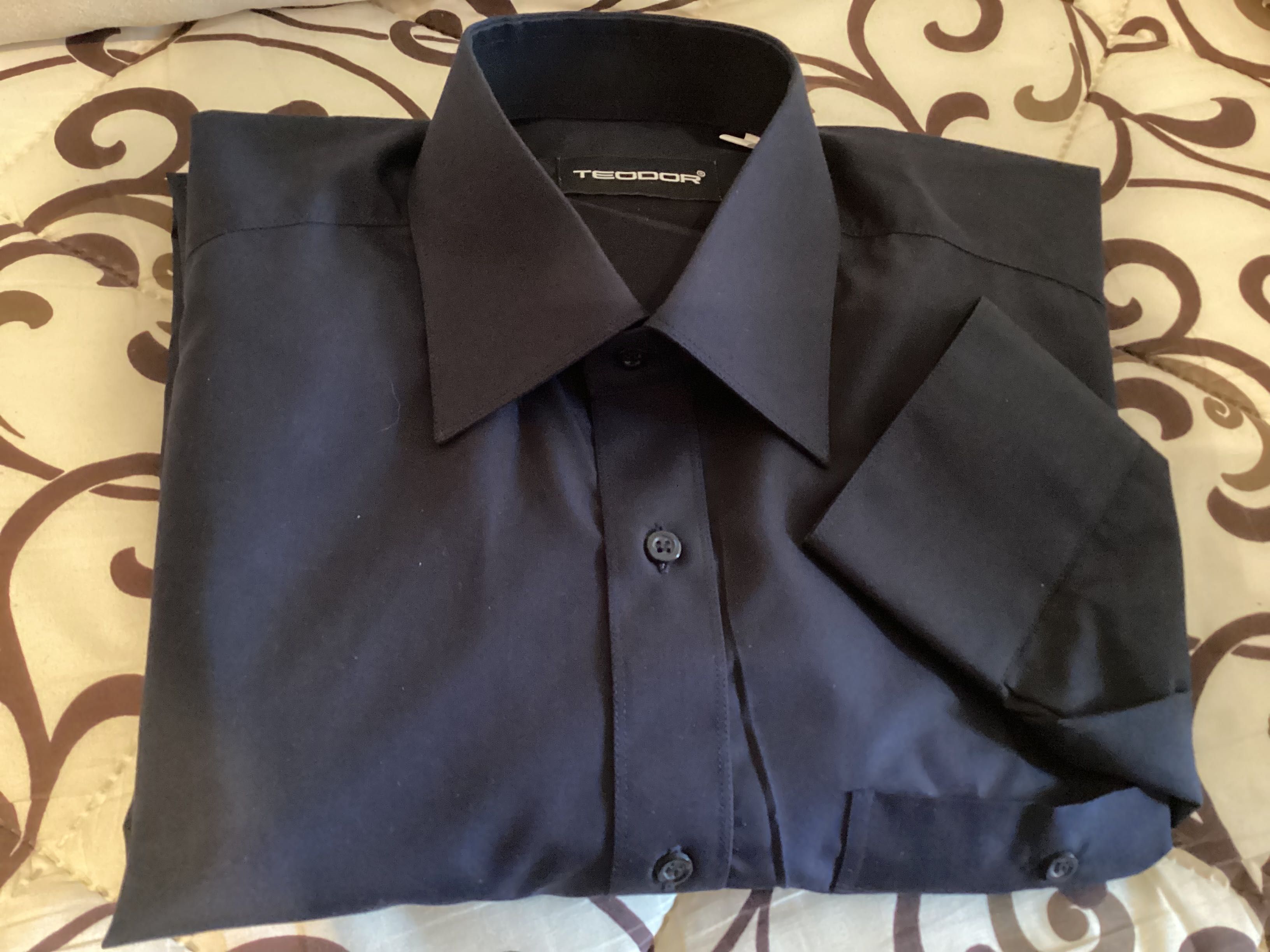 Мъжки ризи ,,Теодор “нови Пуловери М, Л ,къс и дълъг ръкав