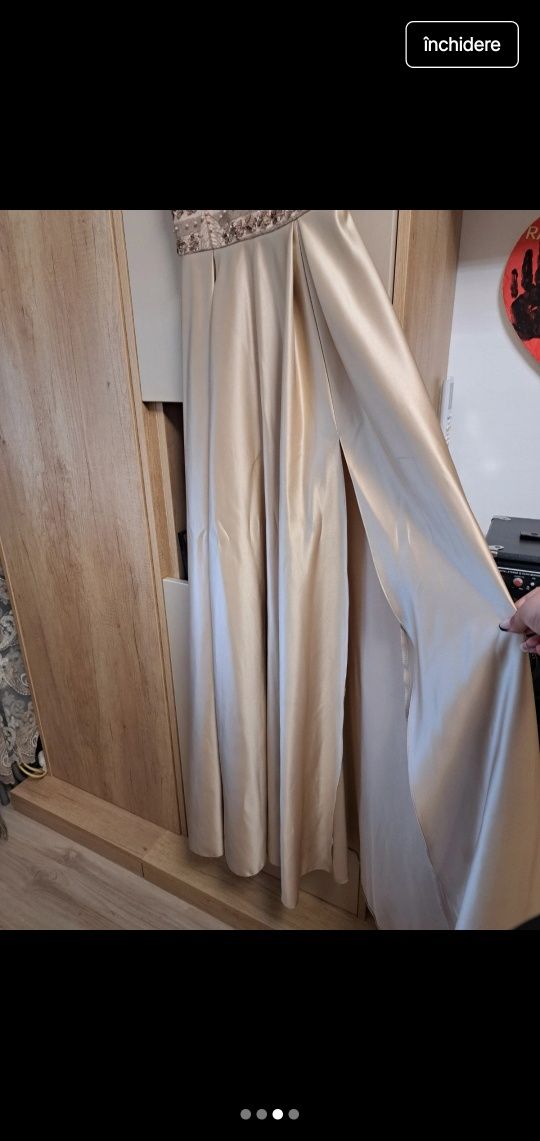 Rochie de seară bej