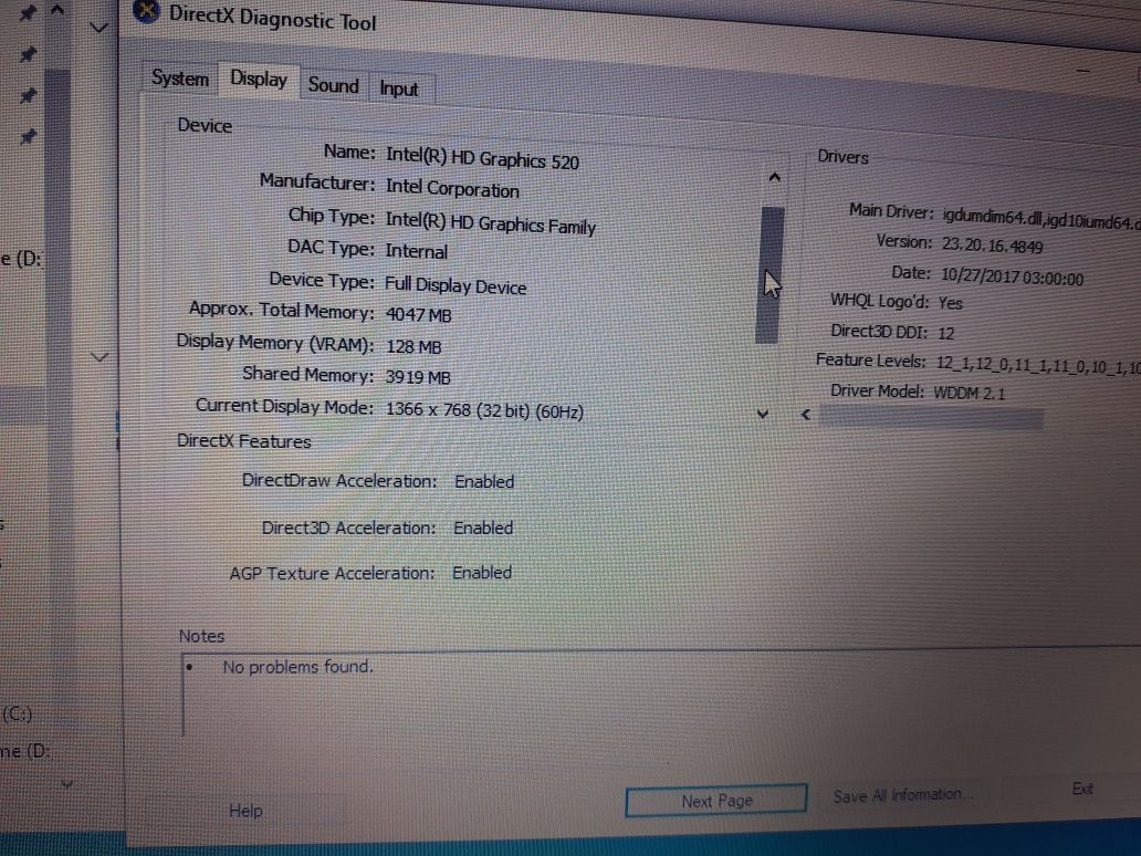 Lenovo Thinkpad x270 i5 8GB RAM 500GB SSD 12.5inch HDMI Windows 10