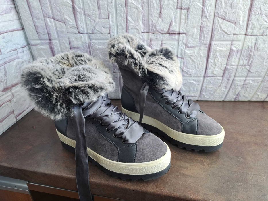 дамски ботуши,зимни обувки,боти на платформа,Högl номер37