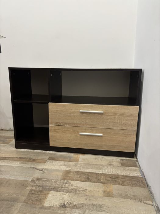 Секция и два шкафа дъб сонома и венге