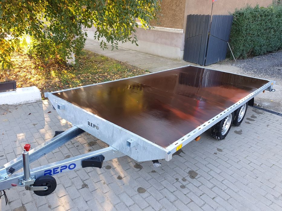 Remorca Repo Cargo Flat QSD4121  750kg 4,1m/2,1m