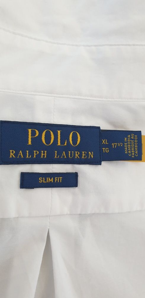 POLO Ralph Lauren Slim Fit Stretch XL / 17 1/2 НОВО! ОРИГИНАЛ Мъж Риза