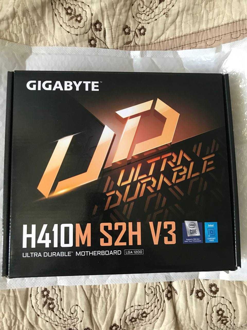 Комплект материнка H410 + проц i5 10400f