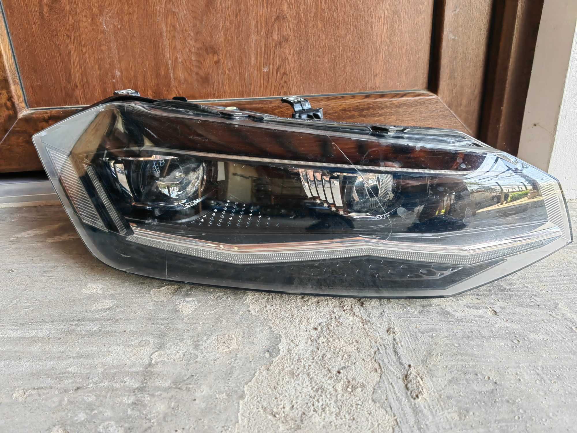Фар VW Polo 2G FULL LED десен / Фар Поло 2Г Оригинален