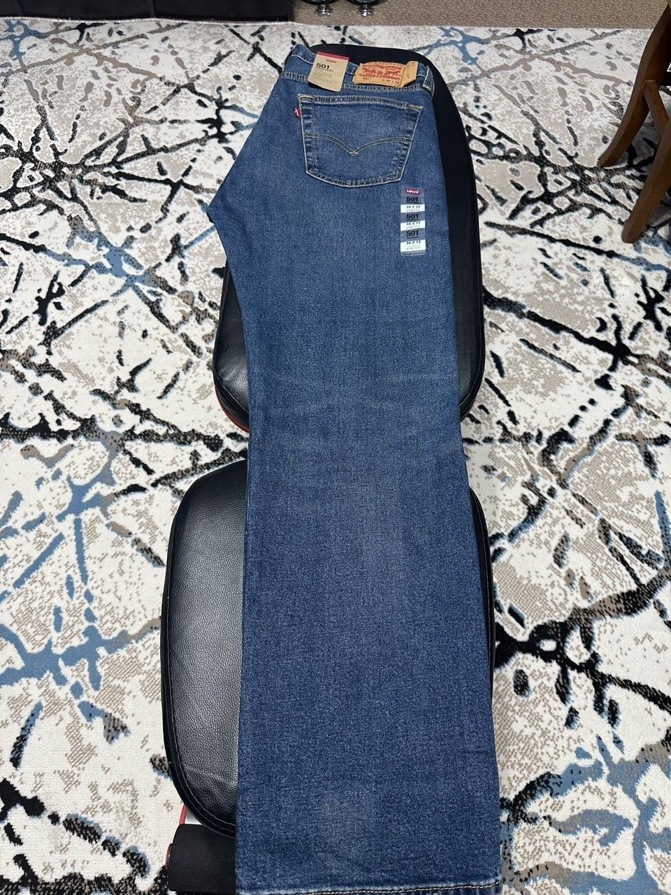 Джинсы Levi's 501 original regular fit 34/32 и 36/30
