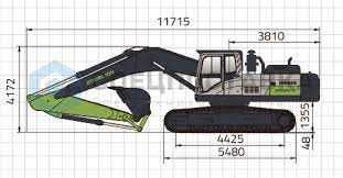 Экскаватор Карьерный ZOOMLION ZE550EK-10 ковш: 3 куб метр