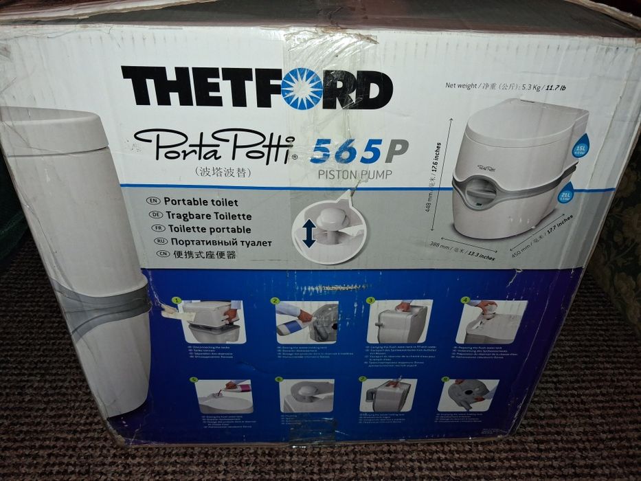 Преносима химическа тоалетна THETFORD  porta  potti  565P